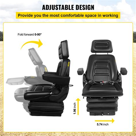 skid steer seat armrest|vevor seat armrest.